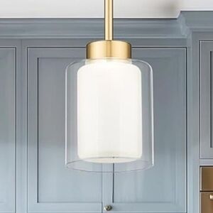 Modern Gold Pendant Light